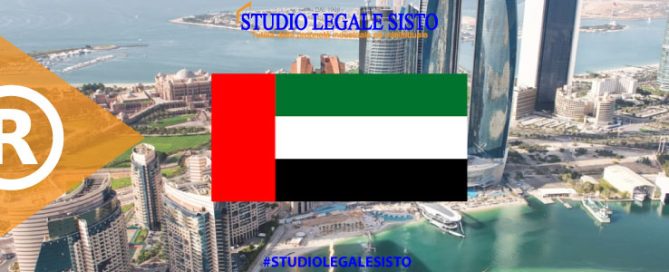 registrazione marchio Emirati Arabi