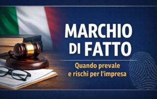 marchio di fatto e marchio registrato